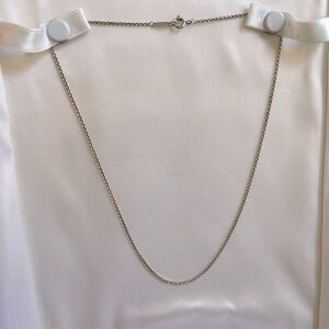 Tiffany & Co. 16” Sterling silver chain